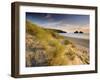 Holywell Bay with Carters Gull Rocks in the Background, Near Newquay, Cornwall, UK, June 2008-Ross Hoddinott-Framed Photographic Print