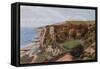 Holywell Retreat, Eastbourne-Alfred Robert Quinton-Framed Stretched Canvas