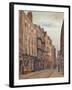 'Holywell Street, Looking West', Westminster, London, 1882 (1926)-John Crowther-Framed Giclee Print