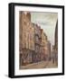 'Holywell Street, Looking West', Westminster, London, 1882 (1926)-John Crowther-Framed Giclee Print