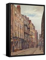 'Holywell Street, Looking West', Westminster, London, 1882 (1926)-John Crowther-Framed Stretched Canvas