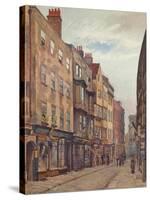 'Holywell Street, Looking West', Westminster, London, 1882 (1926)-John Crowther-Stretched Canvas