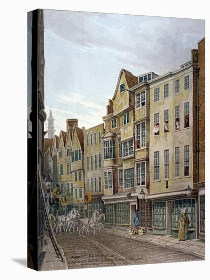 Holywell Street, Westminster, London, 1816-Robert Blemmell Schnebbelie-Stretched Canvas