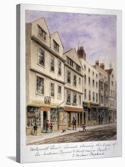 Holywell Street, Westminster, London, C1853-Thomas Hosmer Shepherd-Stretched Canvas