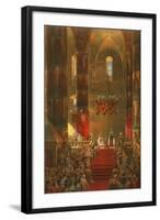 Homage of the Cossacks at the Coronation of Alexander II-Vasily Timm-Framed Art Print