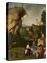 Homage to a Poet, Early16th C-Giorgione-Stretched Canvas