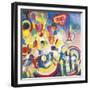 Homage to Bleriot, 1914-Robert Delaunay-Framed Giclee Print