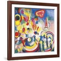 Homage to Bleriot, 1914-Robert Delaunay-Framed Giclee Print