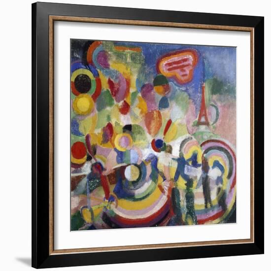 Homage to Bleriot by Robert Delaunay-null-Framed Giclee Print