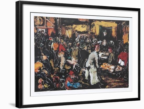 Homage to Brueghel-Bogdan Grom-Framed Limited Edition