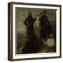 Homage to Delacroix, 1863-64-Ignace Henri Jean Fantin-Latour-Framed Giclee Print