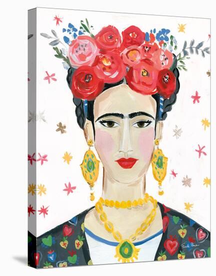Homage to Frida Bright-Farida Zaman-Stretched Canvas