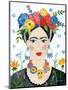 Homage to Frida II Bright-Farida Zaman-Mounted Art Print