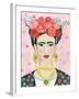 Homage to Frida-null-Framed Art Print