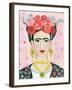 Homage to Frida-null-Framed Art Print