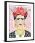 Homage to Frida-null-Framed Art Print