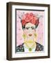 Homage to Frida-null-Framed Art Print