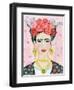 Homage to Frida-null-Framed Art Print