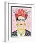 Homage to Frida-null-Framed Art Print