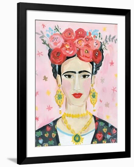 Homage to Frida-null-Framed Art Print