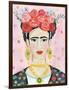 Homage to Frida-null-Framed Art Print