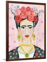 Homage to Frida-null-Framed Art Print