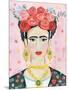 Homage to Frida-null-Mounted Art Print