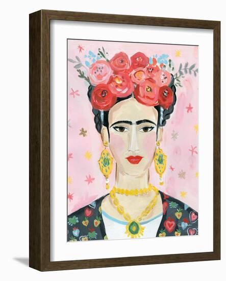 Homage to Frida-null-Framed Art Print