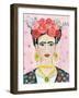 Homage to Frida-null-Framed Art Print