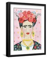 Homage to Frida-null-Framed Art Print