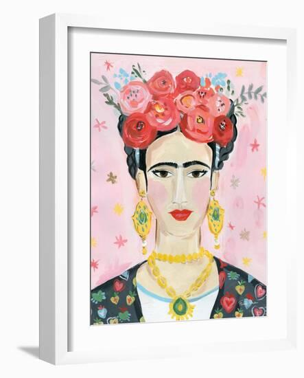 Homage to Frida-null-Framed Art Print