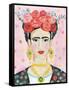 Homage to Frida-null-Framed Stretched Canvas