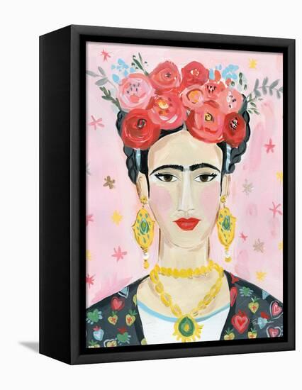 Homage to Frida-null-Framed Stretched Canvas