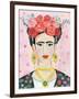 Homage to Frida-null-Framed Art Print