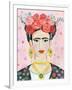 Homage to Frida-null-Framed Art Print