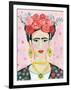 Homage to Frida-null-Framed Art Print