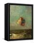 Homage to Goya, circa 1895-Odilon Redon-Framed Stretched Canvas