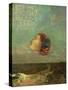 Homage to Goya, circa 1895-Odilon Redon-Stretched Canvas