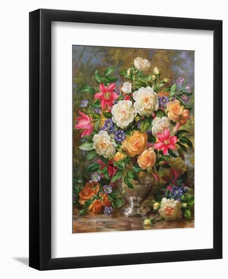 Homage to Her Majesty the Late Queen Elizabeth the Queen Mother-Albert Williams-Framed Giclee Print