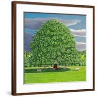 Homage to Horse Chestnut Tree, 2012-Liz Wright-Framed Giclee Print