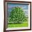 Homage to Horse Chestnut Tree, 2012-Liz Wright-Framed Giclee Print