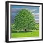 Homage to Horse Chestnut Tree, 2012-Liz Wright-Framed Giclee Print