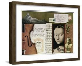 Homage to Js Bach-Gerry Charm-Framed Giclee Print