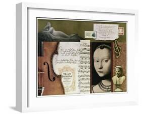 Homage to Js Bach-Gerry Charm-Framed Giclee Print