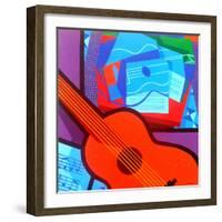 Homage to Juan Gris-John Nolan-Framed Giclee Print