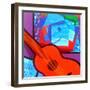 Homage to Juan Gris-John Nolan-Framed Giclee Print