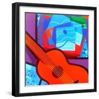 Homage to Juan Gris-John Nolan-Framed Giclee Print