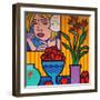 Homage to Lichtenstein and Wesselman-John Nolan-Framed Premium Giclee Print