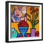 Homage to Lichtenstein and Wesselman-John Nolan-Framed Premium Giclee Print