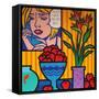 Homage to Lichtenstein and Wesselman-John Nolan-Framed Stretched Canvas